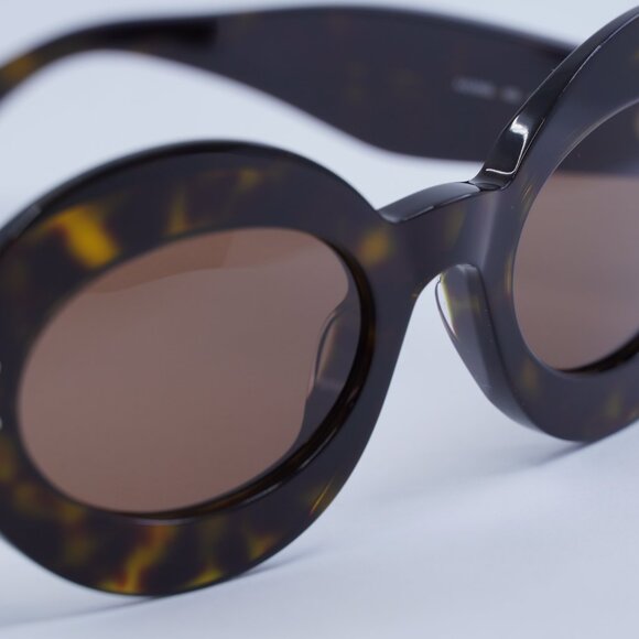 ?️ New Azzedine Alaïa AA0059S 003 Sunglasses - Havana Frame, Brown Lenses main image 7